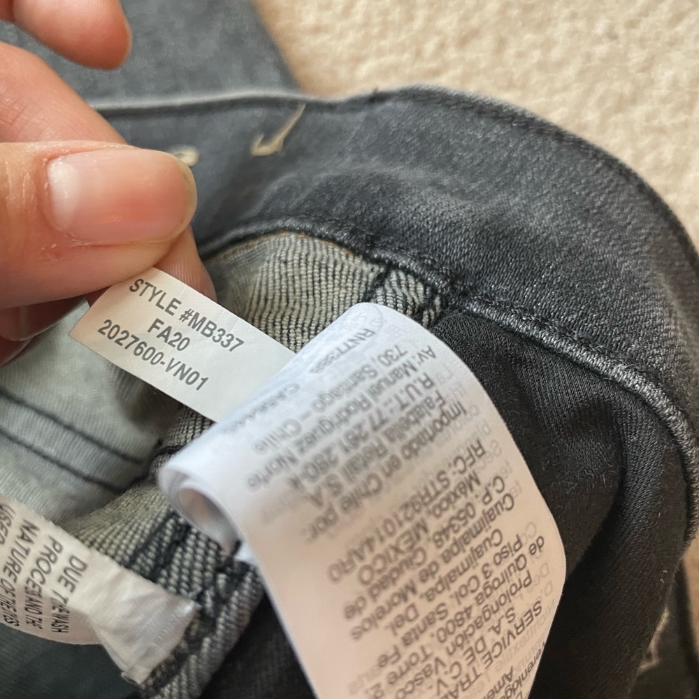 Madewell 10” high rise skinny jeans size 28 - Picture 4 of 6